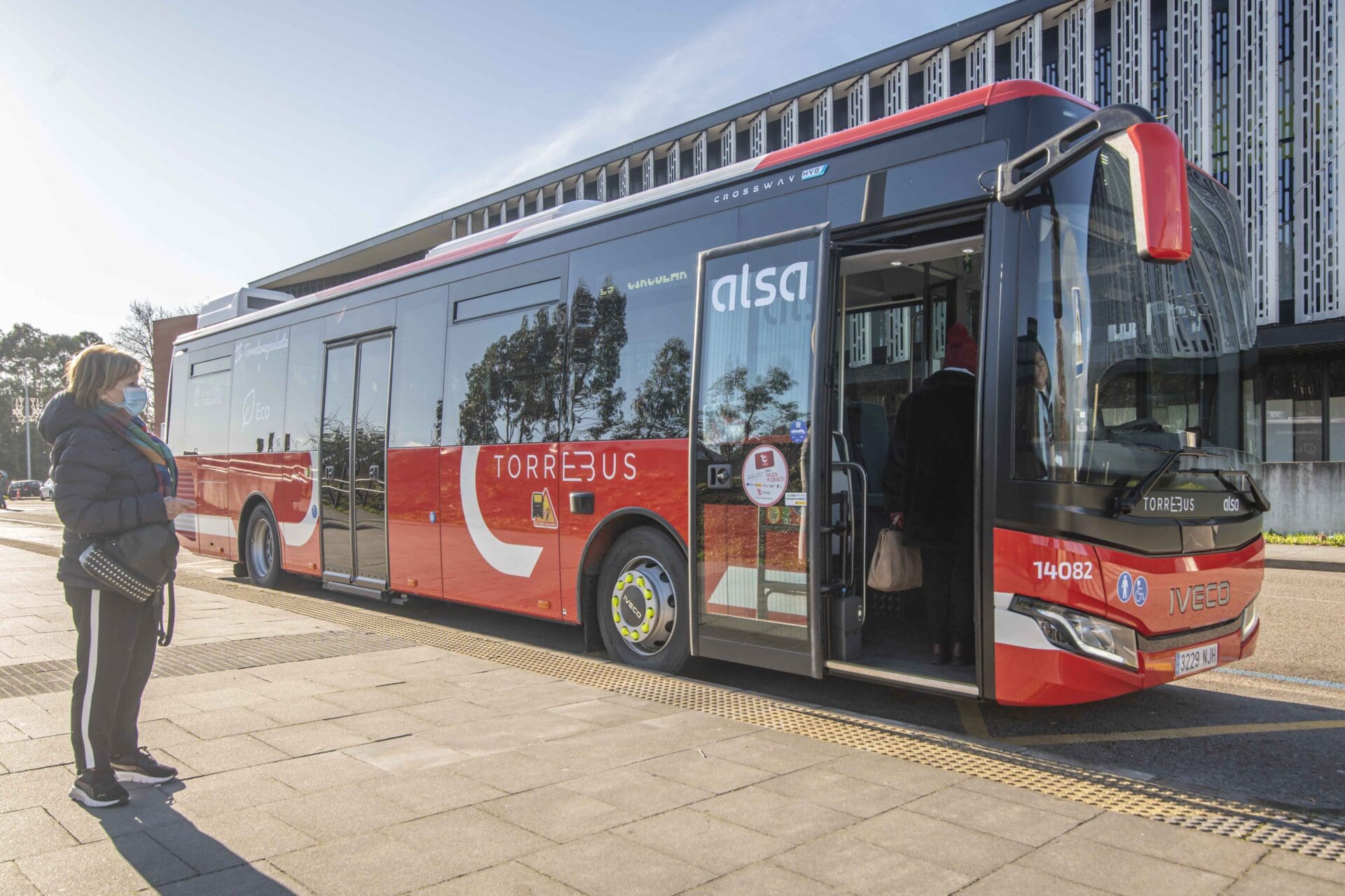 Iveco Crossway LE Hybrid Torrebús ALSA